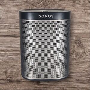 Sonos Play:1 Black Wireless Smart Speaker WiFi With Power Cable Tested Works